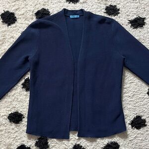 J. McLaughlin size small Deep Blue Women's Cardigan